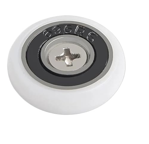 8 Stücke Badschrank Rollenrad Duschraum Zubehör Lagerrollenrad 19/23/25mm Duschraumrollen/Läufer/Räder(19mm) von WXVFX