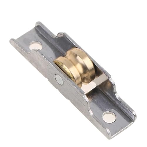 Edelstahl-Fensterrolle, Glasschiebetür-Rollenläufer, Vitrine, Stummschaltung, Radschiene, Möbelrolle, 7 mm, 10 mm, 12 mm(D) von WXVFX