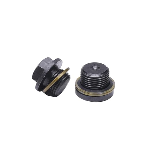 Hochdruck-Hydraulik-Gummi-Ölrohr, gebundene Unterlegscheibe, Metall-Ablassstopfen-Dichtung, passend for kombinierten M6-M8-M10-M12-M14-M16-M22-M24-Dichtungsring(100PCS M5-M16) von WXVFX