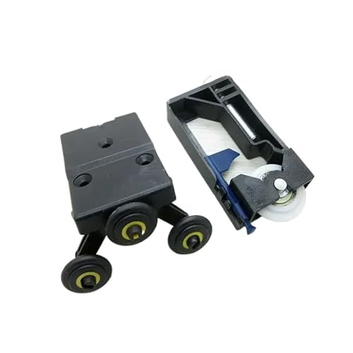 Verdickte Rolle, offenes Rad, Schiebetürrolle, Wandschrank, externes Hängetürrad(PURPLE) von WXVFX