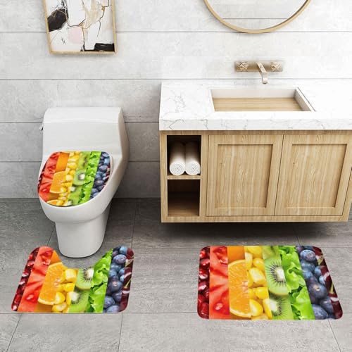 WXWJSHMGC Badematten-Set, 3-teilig, super plüschig, rutschfest, WC-Vorleger WXWJSHMGC Badematten-Set, 3-teilig, super plüschig, rutschfest, WC-Vorleger von WXWJSHMGC