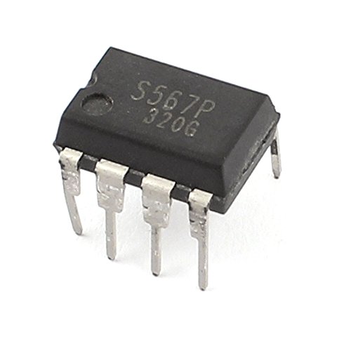 S567P 8-Pin DIP-Schalter DIP-8 Decoder IC 2,54 mm Rastermaß SP3T DIP-Schalter Leiterplattenmontage von WXWLFLCP