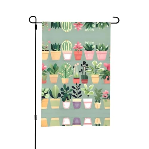 Bonsai-Pflanze, doppelseitige Outdoor-Flagge, geeignet für die Dekoration von Gärten oder Briefkästen Bonsai-Pflanze, doppelseitige Outdoor-Flagge, geeignet für die Dekoration von Gärten oder Briefkästen von WXXWXD