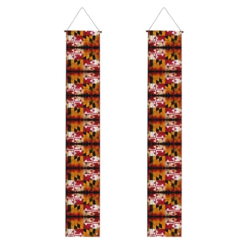 Vintage Holz Maryland Flagge Graduation Party Banner - Ein vielseitiges Banner für den Innen- und Außenbereich, perfekt für eine Vielzahl von Abschlussfeiern Vintage Holz Maryland Flagge Graduation Party Banner - Ein vielseitiges Banner für den Innen- und Außenbereich, perfekt für eine Vielzahl von Abschlussfeiern von WXXWXD