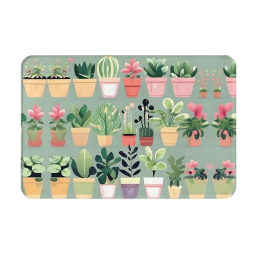 WXXWXD Bedruckte Fußmatte mit Bonsai-Pflanzen-Motiv, geeignet für Haustür, Eingang, Innenbereich, Heimdekoration WXXWXD Bedruckte Fußmatte mit Bonsai-Pflanzen-Motiv, geeignet für Haustür, Eingang, Innenbereich, Heimdekoration von WXXWXD