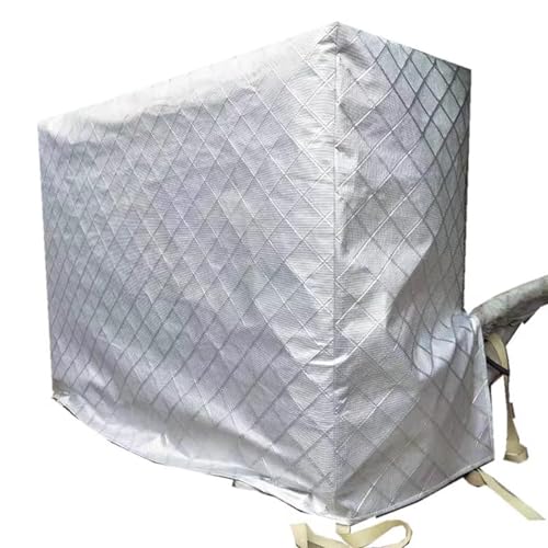 Klimaanlage Verkleidung, Verkleidung Klimaanlage Außengerät, Abdeckung Wärmepumpe, All-Inclusive-Design, Staubdicht, Regendicht und Schneefest(80x32x55 cm/31.5x12.6x21.5 in) von WXXZCE