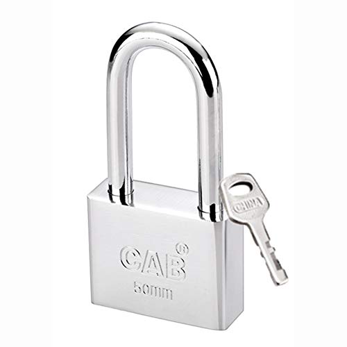 WXYZ Vorhängeschlösser Griff Long Key Vorhängeschloss, 1 Schlüssel zum Öffnen mehrerer Schlösser, Schlosskörper Breite 30mm40mm50mm60mm70mm, 1 Key (Size : 30x67mm) von WXYZ