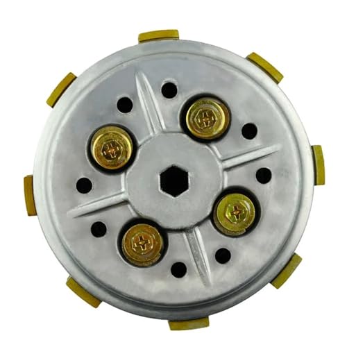WXZOZMD Kompletter Kupplungs-Setup-Trommelkorb (5 Reibplatten und 4 Eisenplatten) for Yamaha YBR125 YBR 125 2002–2013 Dauerhaft von WXZOZMD