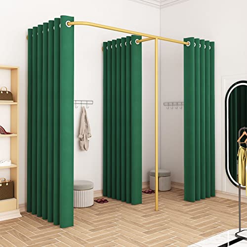 WXZX F-Typ Freistehende Bekleidungsgeschäft Umkleidekabine, Inklusive Sichtschutzvorhang, Hängestange,Sicherheit Privatsphäre Platzsparend Abnehmbar,Für Einkaufszentrum Und Büro, Braut Laden WXZX F-Typ Freistehende Bekleidungsgeschäft Umkleidekabine, Inklusive Sichtschutzvorhang, Hängestange,Sicherheit Privatsphäre Platzsparend Abnehmbar,Für Einkaufszentrum Und Büro, Braut Laden von WXZX