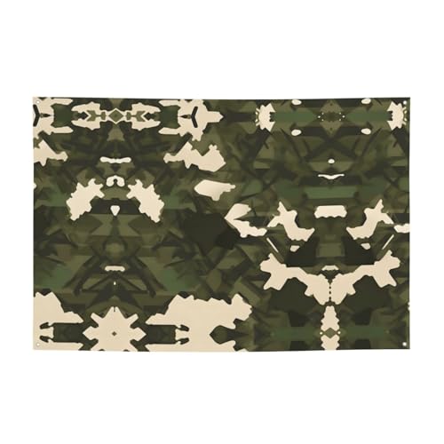 Festliches Banner mit Tarnmuster, 119,4 x 180,3 cm, für Weihnachten, Nachtpartys, Freunde und Versammlungen Festliches Banner mit Tarnmuster, 119,4 x 180,3 cm, für Weihnachten, Nachtpartys, Freunde und Versammlungen von WXZYFP
