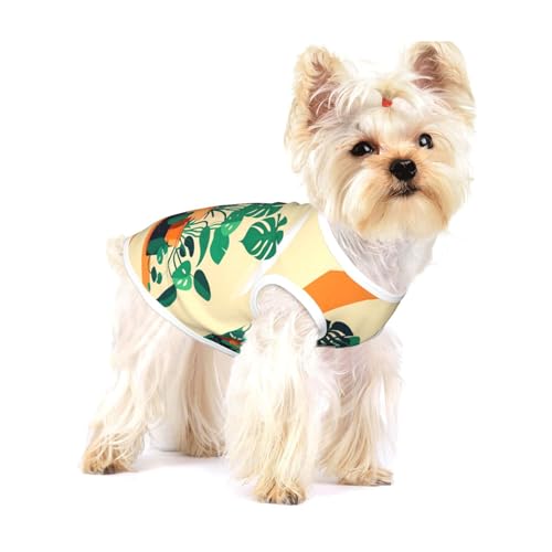 Hunde-T-Shirts mit Cartoon-Schildkrötenrücken, Bambus, groß, dehnbar, weich, cool, ärmellos, gestreift, atmungsaktiv, Kleidung für Welpen, Kätzchen, Katzen, klein Hunde-T-Shirts mit Cartoon-Schildkrötenrücken, Bambus, groß, dehnbar, weich, cool, ärmellos, gestreift, atmungsaktiv, Kleidung für Welpen, Kätzchen, Katzen, klein von WXZYFP