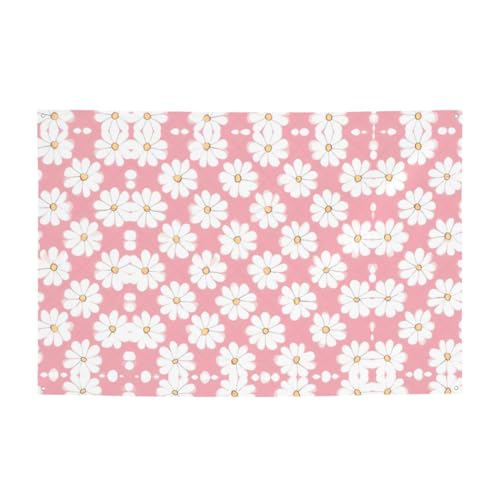 Weißes Chrysanthemen-Texturdiagramm, stimmungsschaffendes festliches Banner, 119,4 x 180,3 cm, für Weihnachten, Nachtpartys, Freunde und Versammlungen Weißes Chrysanthemen-Texturdiagramm, stimmungsschaffendes festliches Banner, 119,4 x 180,3 cm, für Weihnachten, Nachtpartys, Freunde und Versammlungen von WXZYFP