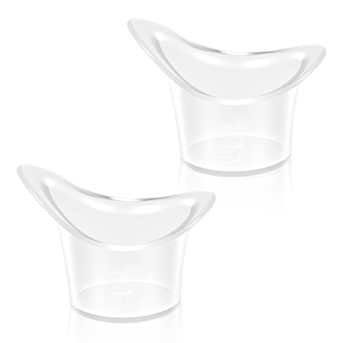 2pcs Silikon Augen Bade Tasse Augenspülung Weiche 10ml Tragbare Augen Badewanne Augenpflege-Werkzeug Wiederverwendbar Augenbadewanne Augenreinigung Werkzeug für Brillen Pflege Beruhigung Müder 2pcs Silikon Augen Bade Tasse Augenspülung Weiche 10ml Tragbare Augen Badewanne Augenpflege-Werkzeug Wiederverwendbar Augenbadewanne Augenreinigung Werkzeug für Brillen Pflege Beruhigung Müder von WY LIGHTING LEVEL