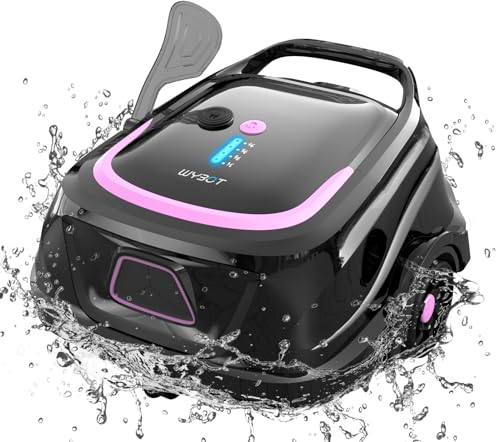 WYBOT A1 Poolroboter & Sauger Akku Set - Automatische 120-Minuten-Reinigung für 100㎡ Pools, Kompaktdesign mit Schnelllade-Funktion von WYBOT