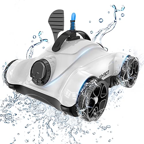 WYBOT Poolroboter mit 150W Leistungsstarker, Poolsauger mit starker Saugkraft und anpassbaren Reinigungszyklen 1/2/3H von WYBOT