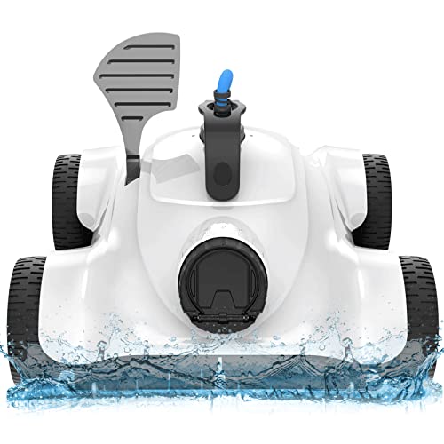 WYBOT Poolroboter mit 3 Timing-Funktionen (1/2/3H), Poolsauger mit Starke Saugkraft 150W, Ideal für Pools über oder im Boden von WYBOT