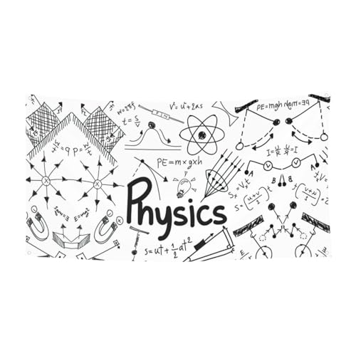 Physik-Druckdruck, 1 Stück, Banner für Halloween, Innen- und Außenbereich, hängende Dekoration, UV-beständig, mit Metalllöchern von WYCZHY