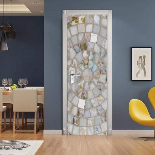 3D Tür Wandbild Aufkleber Für Schlafzimmer Wohnzimmer Türaufkleber Selbstklebende Tür Tapete 95X215Cm Pvc Wasserdichte Abnehmbare Geometrische Schlichtheit Aus Marmor Tapete Art Home Dekoration 3D Tür Wandbild Aufkleber Für Schlafzimmer Wohnzimmer Türaufkleber Selbstklebende Tür Tapete 95X215Cm Pvc Wasserdichte Abnehmbare Geometrische Schlichtheit Aus Marmor Tapete Art Home Dekoration von WYDRFQ