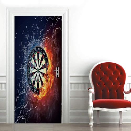 3D Türaufkleber Pvc Wasserdichte Selbstklebe Abnehmbare Aufkleber 77X200Cm Kreatives Eis- Und Feuerplattenplakat Poster Fototapete Wohnzimmer Schlafzimmer Bad Türtapete Kunst Wandwandaufkleber 3D Türaufkleber Pvc Wasserdichte Selbstklebe Abnehmbare Aufkleber 77X200Cm Kreatives Eis- Und Feuerplattenplakat Poster Fototapete Wohnzimmer Schlafzimmer Bad Türtapete Kunst Wandwandaufkleber von WYDRFQ