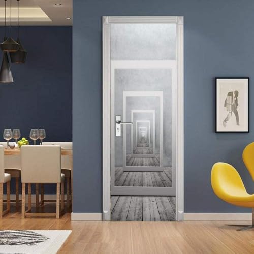 Art Wandtattoo Geometrisches Graues Rechteck 90X200Cm 3D Kreative Türaufkleber Selbstklebend Türposter Schlafzimmer Haus Bad Wasserdichte Türtapete Wohnzimmer Deko Wandbild Wandaufkleber Art Wandtattoo Geometrisches Graues Rechteck 90X200Cm 3D Kreative Türaufkleber Selbstklebend Türposter Schlafzimmer Haus Bad Wasserdichte Türtapete Wohnzimmer Deko Wandbild Wandaufkleber von WYDRFQ