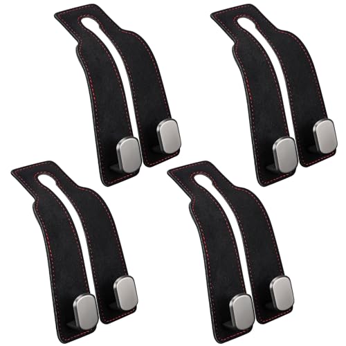 WYFZ 4 Stück Auto Lagerung Haken für BMW MINI 5 Door F55 2015-2022, Auto Haken Rücksitz Kopfstütze Haken Multifunktionale Lederhaken Kompatibel Handyhalterung,Black WYFZ 4 Stück Auto Lagerung Haken für BMW MINI 5 Door F55 2015-2022, Auto Haken Rücksitz Kopfstütze Haken Multifunktionale Lederhaken Kompatibel Handyhalterung,Black von WYFZ