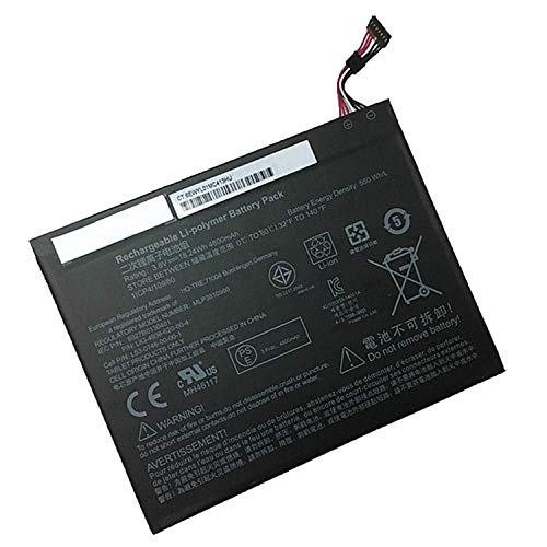 MLP3810980 Tablet-Akku Kompatibel mit HP I508O T5L65PA L4A35UT L83-4938-620-00-4 Series(3.8V 18.24Wh) von WYGUO