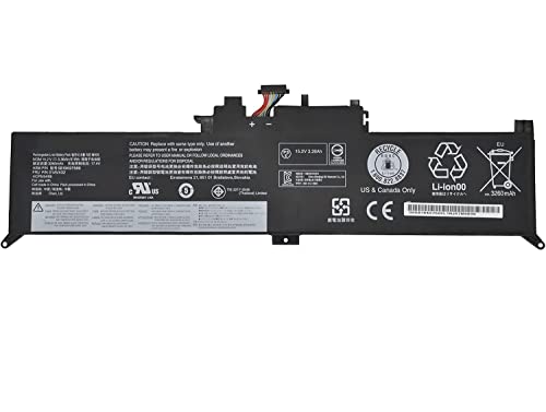 WYGUO 00HW026 00HW027 SB10F46464 SB10F46465 Laptop-Akku Kompatibel mit Lenovo ThinkPad Yoga 260 Series(15.2V 51Wh) von WYGUO