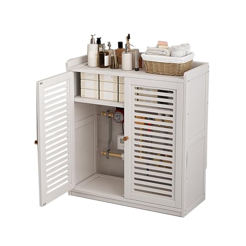 HeizköRperabdeckung, Router-Abdeckung FüR HeizköRper, FüR Zuhause, Wohnzimmer, Schlafzimmer, BüRo, Heizung, Dekorativer Schrank(White,Small) von WYHBXD