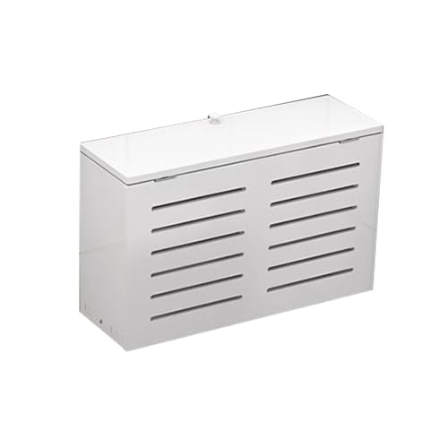 HeizköRperabdeckung Mit LüFtungslamellen, WasserzäHler-AbschirmgehäUse, Pvc-Heizungsabdeckung, Einfache Montage, Ablage FüR Wohnzimmer, Schlafzimmer(60x35x18cm/24x14x7") von WYHBXD