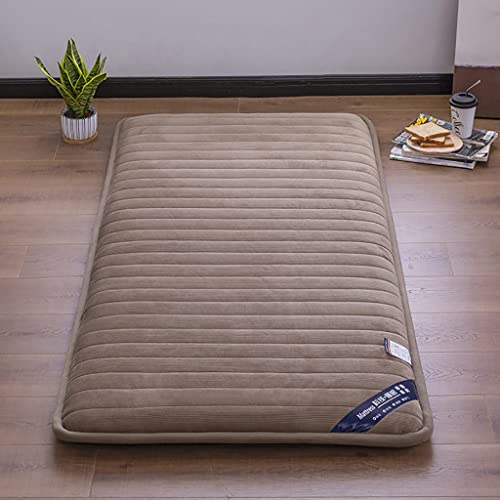 Tatami Matratze Futon Matratze Topper Weiche Dicke Klappmatratze Pad Für Studentenwohnheim, Zu Hause, Bett, Als Gäste Schlafsack, Futon Matratze, Matratze,F,80x200cm(32x79inch) von WYJHNL
