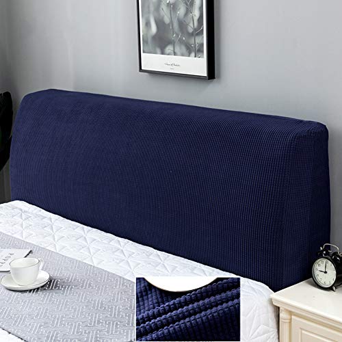 WYJHNL Kopfbedeckung für Bett, Kopfbezug, elastisch, Fleece, Kopfschutz, für Doppelbett, waschbar, für Zimmerdekoration Plum Blue 150-170 cm von WYJHNL