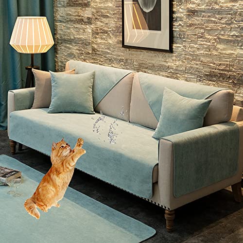 WYJHNLBEDC Hundedecke Wasserdicht Sofa/Couch überwurfdecke/überwurf, Sofaschutz Katze Kratzschutz, Hundematte Grosse Hunde wasserdichte Decke Für Sofa/Auto/Outdoor (Rechteckig 90x210cm/1 Stück) von WYJHNLBEDC