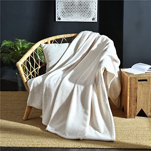 WYJHNLBEDC Hundedecke Flauschig Waschbar, Fleecedecke Klein, Kuscheldecke Flauschig Warme Decke, Tagesdecke/Bettüberwurf/Sofaüberwurf Hund Decke, Katzendecke für Katzen 95x125cm Beige von WYJHNLBEDC