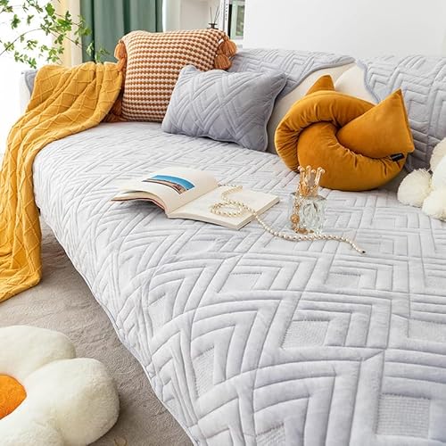 WYJHNLBEDC Sofa/Couch überzug, Sofabezug L Form/U Form/Ecksofa 3/2/1 Sitzer, Sofa überwurfdecke, Warmer Super Weicher Samt Sofaschoner Decken rutschfest, Sofaschutz Decke Hund Kratzschutz Katze WYJHNLBEDC Sofa/Couch überzug, Sofabezug L Form/U Form/Ecksofa 3/2/1 Sitzer, Sofa überwurfdecke, Warmer Super Weicher Samt Sofaschoner Decken rutschfest, Sofaschutz Decke Hund Kratzschutz Katze von WYJHNLBEDC