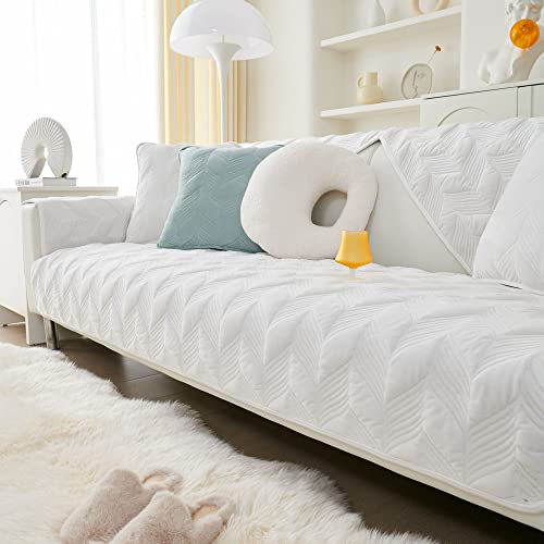 WYJHNLBEDC Sofa/Couch überzug, Sofabezug L Form/U Form/Ecksofa 3/2/1 Sitzer, Sofa überwurfdecke, Warmer Super Weicher Samt Sofaschoner Decken, Sofaschutz Decke Hund Kratzschutz Katze, 90x180cm von WYJHNLBEDC