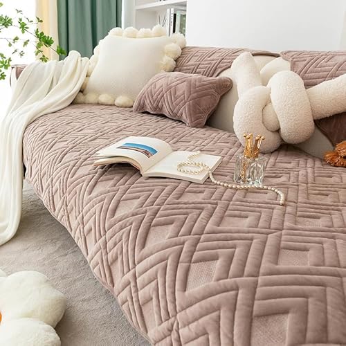 WYJHNLBEDC Sofa/Couch überzug, Sofabezug L Form/U Form/Ecksofa 3/2/1 Sitzer, Sofa überwurfdecke, Warmer Super Weicher Samt Sofaschoner Decken rutschfest, Sofaschutz Decke Hund Kratzschutz Katze WYJHNLBEDC Sofa/Couch überzug, Sofabezug L Form/U Form/Ecksofa 3/2/1 Sitzer, Sofa überwurfdecke, Warmer Super Weicher Samt Sofaschoner Decken rutschfest, Sofaschutz Decke Hund Kratzschutz Katze von WYJHNLBEDC