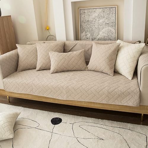 WYJHNLBEDC Sofa/Couch überzug/überwurf, Sofa überwurfdecke Baumwolle Sofabezug L Form/U Form/Ecksofa 3/2/1 Sitzer, Sofaschutz Hund Kratzschutz Katze (Rechteckdecke 70x150cm/1 Stück) von WYJHNLBEDC