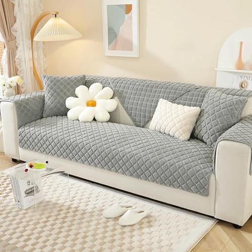 WYJHNLBEDC Sofa/Couch überzug L Form, Sofabezug L/U Form, Sofa überwurfdecke, Bequeme Plush Couchbezug für Sofa 3/2/1 Sitzer/Ecksofa/XXL, Sofaschutz Hund Kratzschutz Katze von WYJHNLBEDC