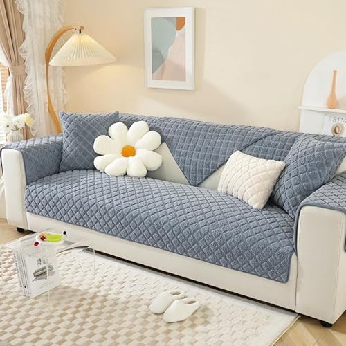 WYJHNLBEDC Sofa/Couch überzug L Form, Sofabezug L/U Form, Sofa überwurfdecke, Bequeme Plush Couchbezug für Sofa 3/2/1 Sitzer/Ecksofa/XXL, Sofaschutz Hund Kratzschutz Katze von WYJHNLBEDC