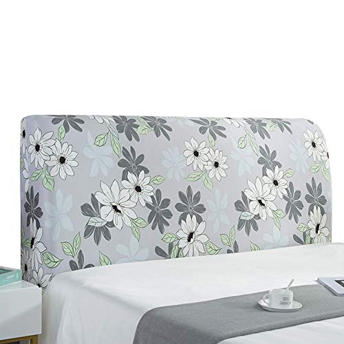 cover Bett Kopfteil Hussen Bettkopfteil Bezug Kopfteilbezug Staubdicht, Boxspringbezug Abdeckungen Für Schlafzimmer Elastische All-Inclusive Bett Kopf Abdeckung 180-210cm 2 von WYJHNLBEDC