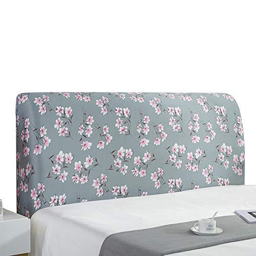 cover Bett Kopfteil Hussen Bettkopfteil Bezug Kopfteilbezug Staubdicht, Boxspringbezug Abdeckungen Für Schlafzimmer Elastische All-Inclusive Bett Kopf Abdeckung 180-210cm 3 von WYJHNLBEDC