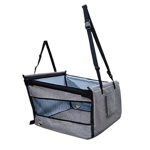 WYKNINE Hunde Autositz für Honda Stream 2001-2007,Extra Stabiler Wasserdichter Rutschfester Haustierautositz Kratzfester Waschbarer Hundesitz Auto für Rückbank Vordersitz,Grey von WYKNINE