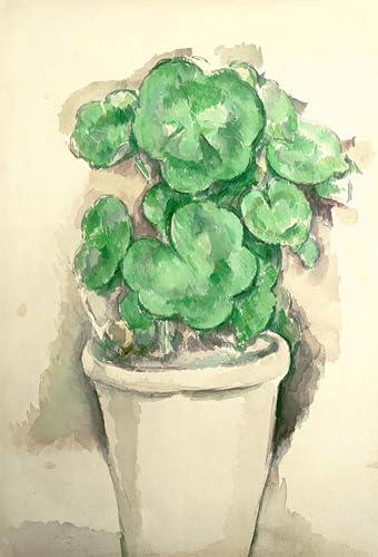 WYKUJMYTO Bekannt Wandkunst Auf Leinwand Moderne Kunst Wandbild Topf mit geranien von paul cézanne Leinwanddruck Malerei für Wanddekoration 60x90cm WYKUJMYTO Bekannt Wandkunst Auf Leinwand Moderne Kunst Wandbild Topf mit geranien von paul cézanne Leinwanddruck Malerei für Wanddekoration 60x90cm von WYKUJMYTO