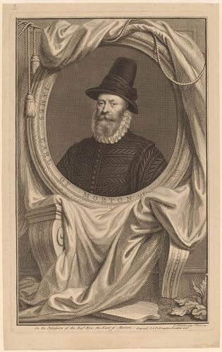 WYKUJMYTO Berühmte Gemälde Moderne Kunstdrucke Bild Druck Auf Leinwand Earl of Morton von Jacobus Houbraken Poster Kunstwerke für Wohnzimmer Dekoration 60x90cm von WYKUJMYTO
