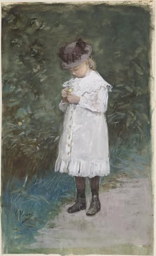 WYKUJMYTO Berühmte Gemälde Moderne Kunstdrucke Bild Druck Auf Leinwand Elisabeth mauve tochter des künstlers von anton mauve Poster Kunstwerke für Wohnzimmer Dekoration 60x90cm WYKUJMYTO Berühmte Gemälde Moderne Kunstdrucke Bild Druck Auf Leinwand Elisabeth mauve tochter des künstlers von anton mauve Poster Kunstwerke für Wohnzimmer Dekoration 60x90cm von WYKUJMYTO