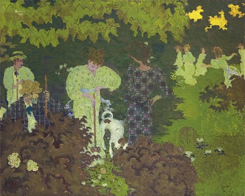 WYKUJMYTO Berühmte Gemälde Moderne Kunstdrucke Bild Druck Auf Leinwand Krocket von pierre bonnard Poster Kunstwerke für Wohnzimmer Dekoration 60x90cm von WYKUJMYTO