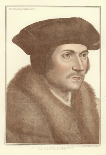 WYKUJMYTO Berühmte Gemälde Moderne Kunstdrucke Bild Druck Auf Leinwand Sir More by Hans Holbein Der Jüngere Poster Kunstwerke für Wohnzimmer Dekoration 60x90cm von WYKUJMYTO