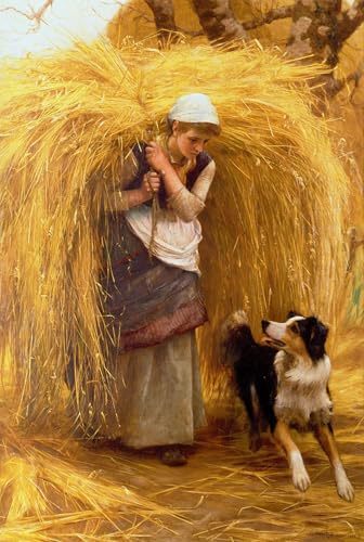 WYKUJMYTO Kunst Gemälde Poster Kunstwerke Berühmte Leinwand Drucken Berühmtes Gemälde von Arthur Hacker Kunstdrucke Leinwand für Wohnzimmer Dekoration 60x90cm WYKUJMYTO Kunst Gemälde Poster Kunstwerke Berühmte Leinwand Drucken Berühmtes Gemälde von Arthur Hacker Kunstdrucke Leinwand für Wohnzimmer Dekoration 60x90cm von WYKUJMYTO