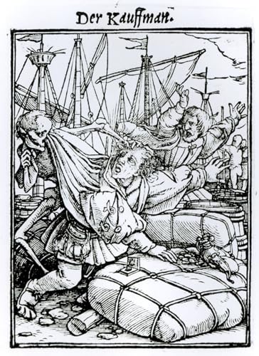 WYKUJMYTO Kunst Gemälde Poster Kunstwerke Berühmte Leinwand Drucken Death and the Merchant by Hans Holbein Der Jüngere Kunstdrucke Leinwand für Wohnzimmer Dekoration 60x90cm WYKUJMYTO Kunst Gemälde Poster Kunstwerke Berühmte Leinwand Drucken Death and the Merchant by Hans Holbein Der Jüngere Kunstdrucke Leinwand für Wohnzimmer Dekoration 60x90cm von WYKUJMYTO
