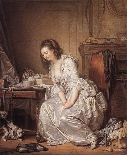 WYKUJMYTO Kunst Gemälde Poster Kunstwerke Berühmte Leinwand Drucken Der zerbrochene spiegel von jean baptiste greuze Kunstdrucke Leinwand für Wohnzimmer Dekoration 60x90cm WYKUJMYTO Kunst Gemälde Poster Kunstwerke Berühmte Leinwand Drucken Der zerbrochene spiegel von jean baptiste greuze Kunstdrucke Leinwand für Wohnzimmer Dekoration 60x90cm von WYKUJMYTO